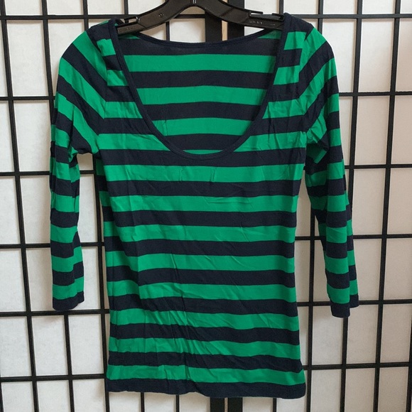 Abercrombie & Fitch 3/4 length sleeve Shirt - Picture 2 of 2